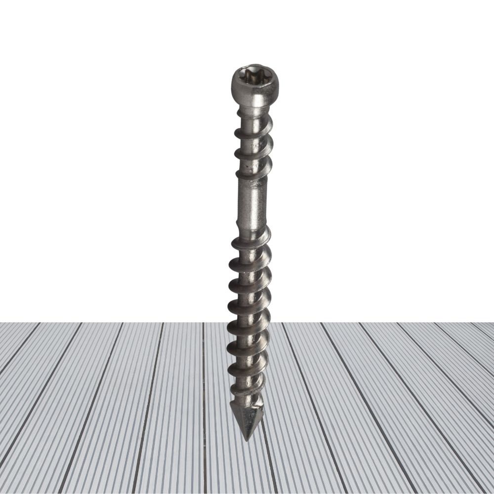 Wood screw for THERASE - cylindrical head INOX A2