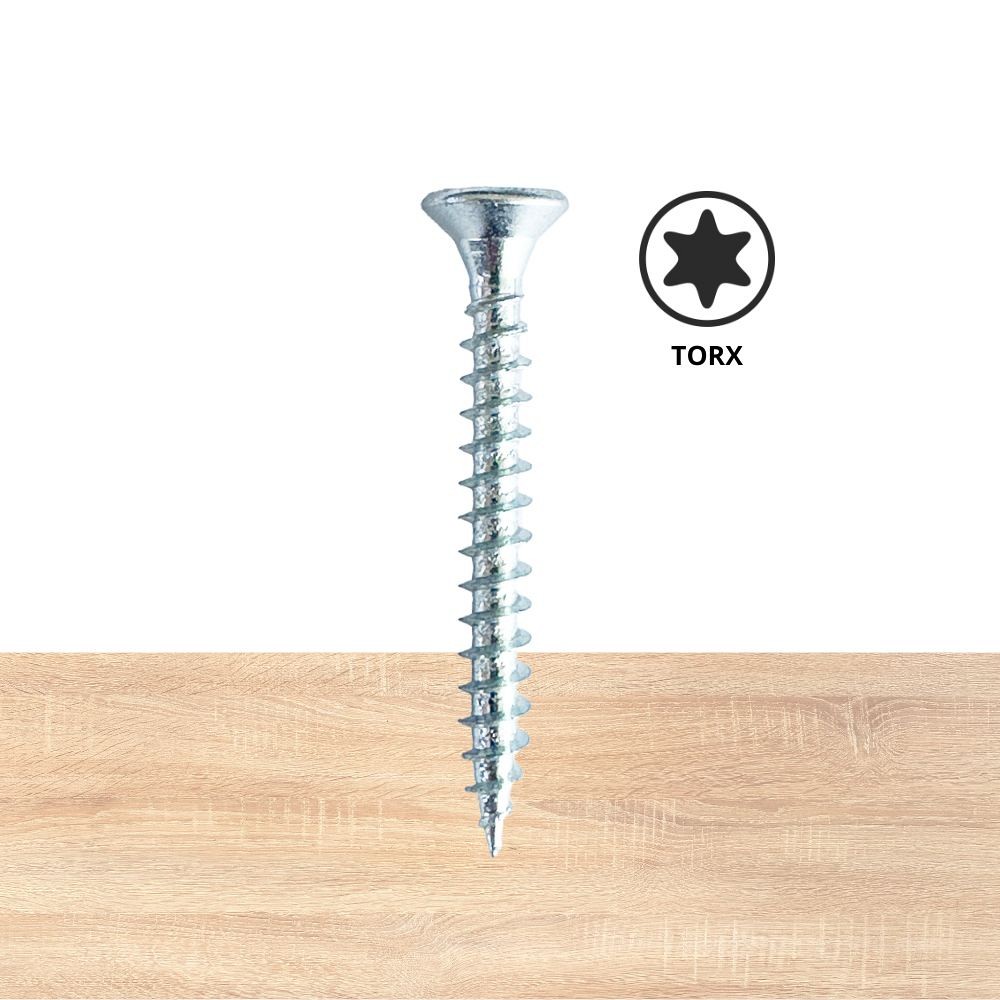Vijak lesni IVER ZnB - TORX