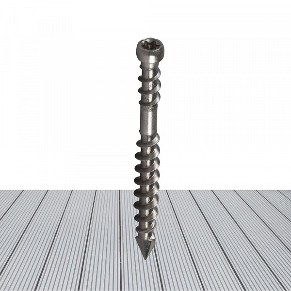 Wood screw for THERASE - cylindrical head INOX A2