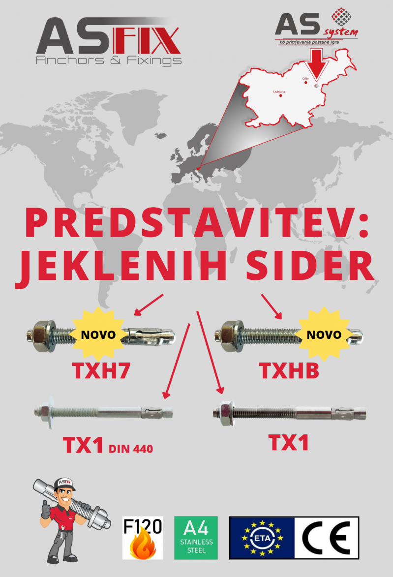 PREDSTAVITEV JEKLENIH SIDER - ASfix