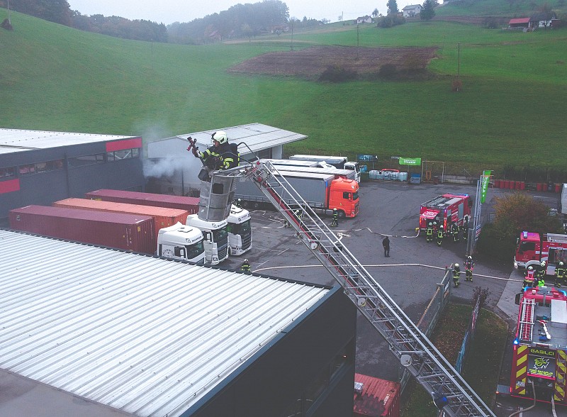 Firefighting exercise 22.10.2021