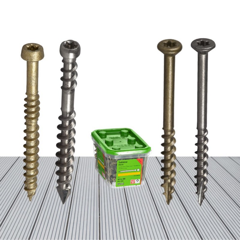 Screws for terraces