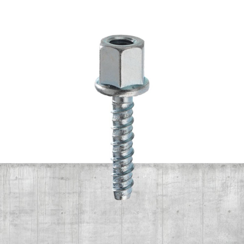 Concrete bolt with extended nut PBS-I ZnB