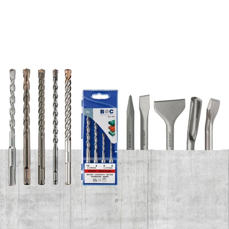 Drill bits for concrete